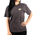 WM FUEL & FLOWER TEE BLK