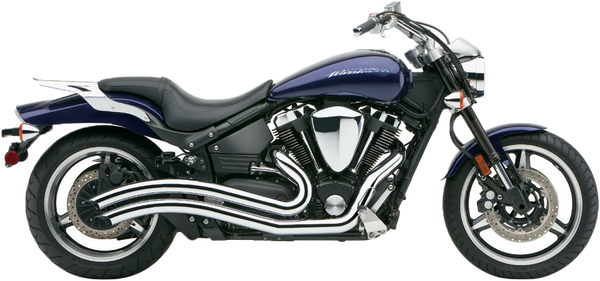 SPEEDSTER SWEPT F/S CHROME YAM WARRIOR 02-10 | 2222