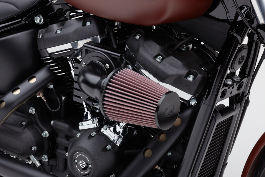 CONE AIR INTAKE SYSTEM BLACK / BLACK SOFTAIL 18-25 | 606-0104-06B-SB