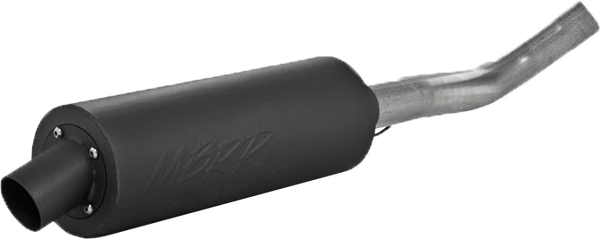 SINGLE SLIP-ON SYSTEM W/ 4.25" SPORT MUFFLER BLK | AT-6401SP
