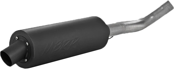SINGLE SLIP-ON SYSTEM W/ 4.25" SPORT MUFFLER BLK | AT-6401SP