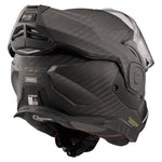 Advant X Carbon Solid Modular Motorcycle Helmet W/ SunShield Matte Carbon