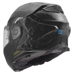 Advant X Carbon Forged Modular Motorcycle Helmet W/  SunShield Gloss Black