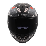 Assault III Trench Full Face Motorcycle Helmet W/ SunShield Matte Gunmetal Gray