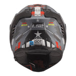 Assault III Trench Full Face Motorcycle Helmet W/ SunShield Matte Gunmetal Gray