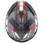 Assault III Trench Full Face Motorcycle Helmet W/ SunShield Matte Gunmetal Gray