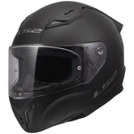 Centric Shift Solid Full Face Motorcycle Helmet Matte Black