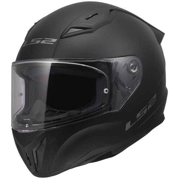 Centric Shift Solid Full Face Motorcycle Helmet Matte Black