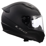 Centric Shift Solid Full Face Motorcycle Helmet Matte Black