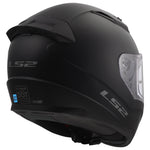 Centric Shift Solid Full Face Motorcycle Helmet Matte Black