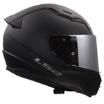 Centric Mercury Solid Full Face Motorcycle Helmet Matte Black