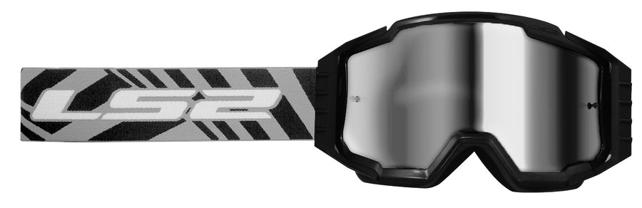 Charger Pro Youth Goggle Black with Silver Iridium Lens