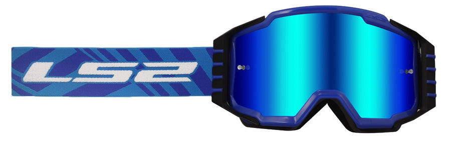 Charger Pro Youth Goggle Blue with Blue Iridium Lens