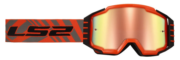 Charger Pro Youth Goggle Orange with Orange Iridium Lens
