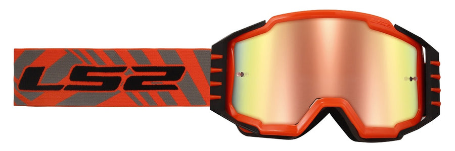Charger Pro Youth Goggle Orange with Orange Iridium Lens