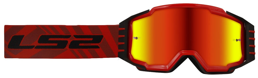 Charger Pro Youth Goggle Red with Red Iridium Lens