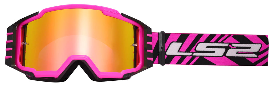 Charger Pro Youth Goggle Pink with Pink Iridium Lens