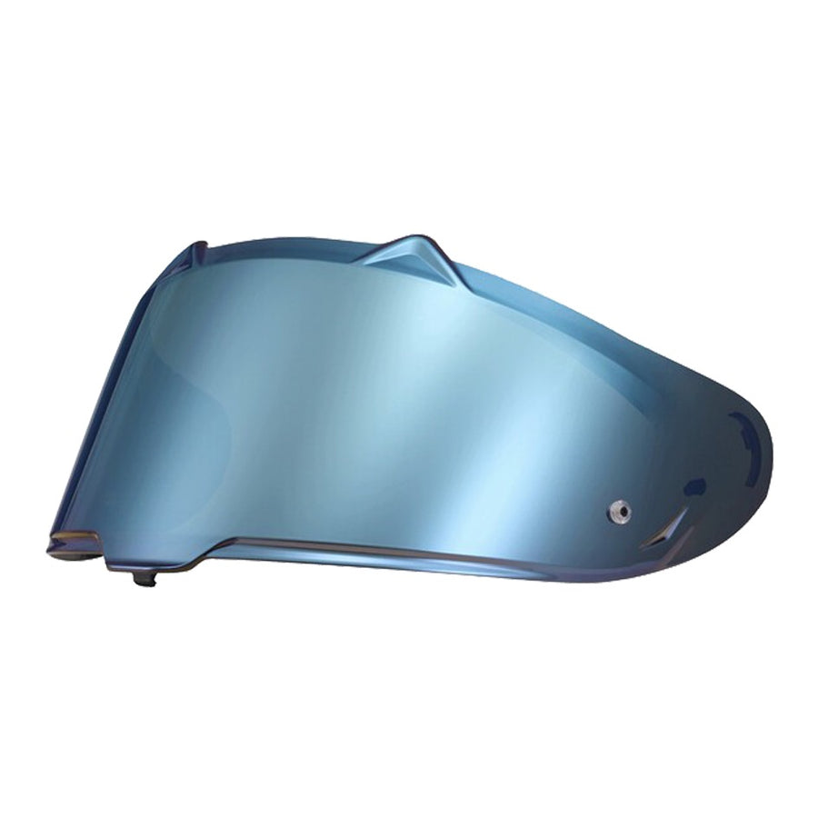 Challenger II/Dragon Carbon Outer Shield with Horns Dark Electron Blue Iridium