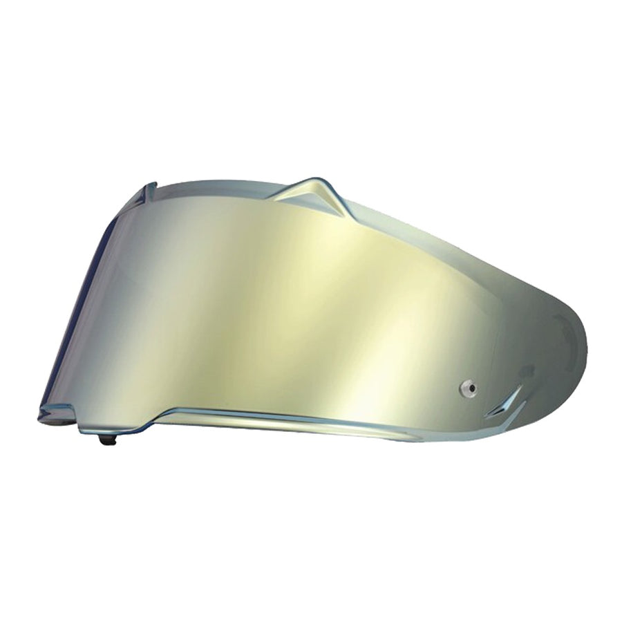 Challenger II/Dragon Carbon Outer Shield with Horns Dark Electron Gold Iridium