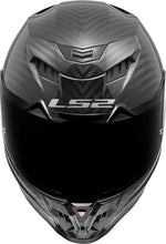 Dragon Carbon Solid Full Face Motorcycle Helmet W/ SunShield Gloss Black