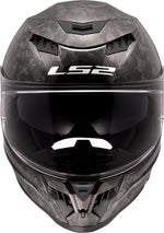 Dragon Carbon Forged Full Face Motorcycle Helmet W/ SunShield Gloss Black