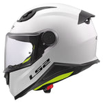 FF Kid Solid Youth Full Face Motorcycle Helmet Gloss White