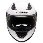 FF Kid Solid Youth Full Face Motorcycle Helmet Gloss White