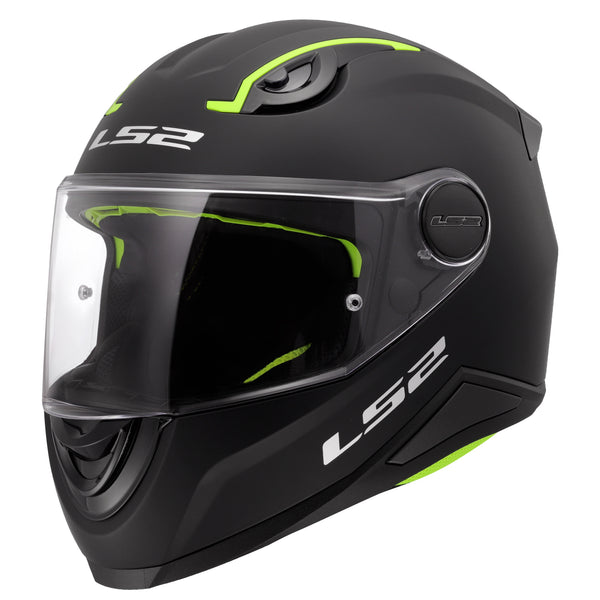 FF Kid Solid Youth Full Face Motorcycle Helmet Matte Black