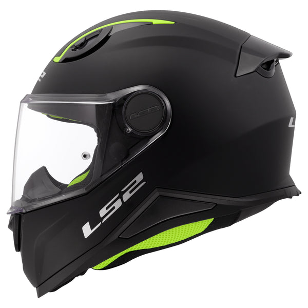 FF Kid Solid Youth Full Face Motorcycle Helmet Matte Black