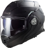 Advant X Solid Modular Motorcycle Helmet W/ SunShield Matte Black