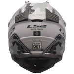 Gate Youth Carbine Full Face MX Motorcycle Helmet Matte Tonal Gray Black