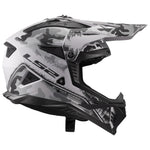 Gate II Carbine Full Face MX Motorcycle Helmet Matte Gray Black