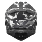 Gate II Electra Motocross Motorcycle Helmet Matte Black Gray