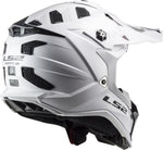 Subverter Evo Solid Full Face MX Motorcycle Helmet Gloss White