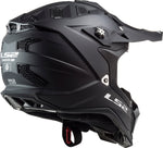 Subverter Evo Solid Full Face MX Motorcycle Helmet Matte Black
