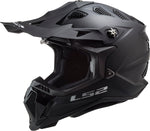 Subverter Evo Solid Full Face MX Motorcycle Helmet Matte Black