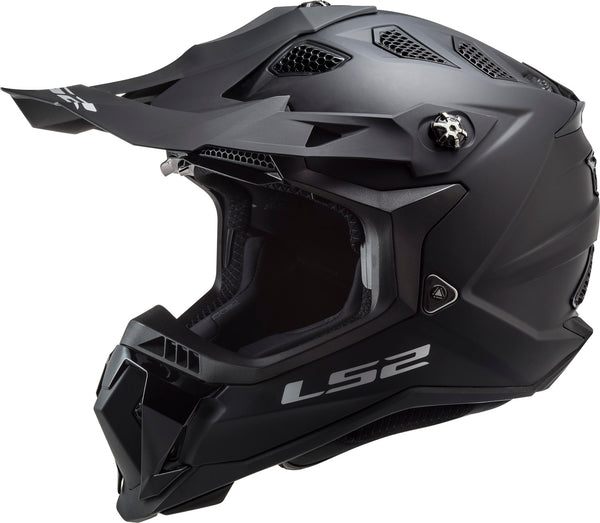 Subverter Evo Solid Full Face MX Motorcycle Helmet Matte Black