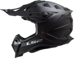 Subverter Evo Solid Full Face MX Motorcycle Helmet Matte Black