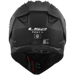 Gate II Solid Full Face MX Motorcycle Helmet Matte Black