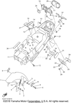 Yamaha parts diagram for 4XV-25875-00-00 - Ref #8