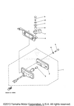 Yamaha parts diagram for 3F9-84744-00-XX - Ref #3