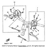 Yamaha parts diagram for 14T-83922-01-00 - Ref #11