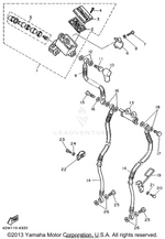 Yamaha parts diagram for 42X-25876-00-00 - Ref #22