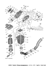Yamaha parts diagram for BG4-E4461-00-00 - Ref #41
