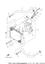 Yamaha parts diagram for 90480-12475-00 - Ref #17