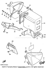 Yamaha parts diagram for 42X-21782-00-00 - Ref #2