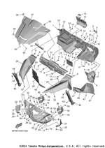 Yamaha parts diagram for F2X-U2875-00-00 - Ref #13