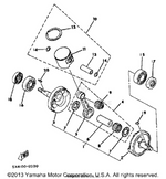 Yamaha parts diagram for 5X4-11631-00-93 - Ref #11