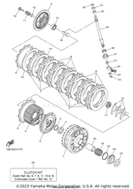 Yamaha parts diagram for 14B-16330-00-00 - Ref #6