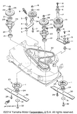 Yamaha parts diagram for 90201-08772-00 - Ref #10